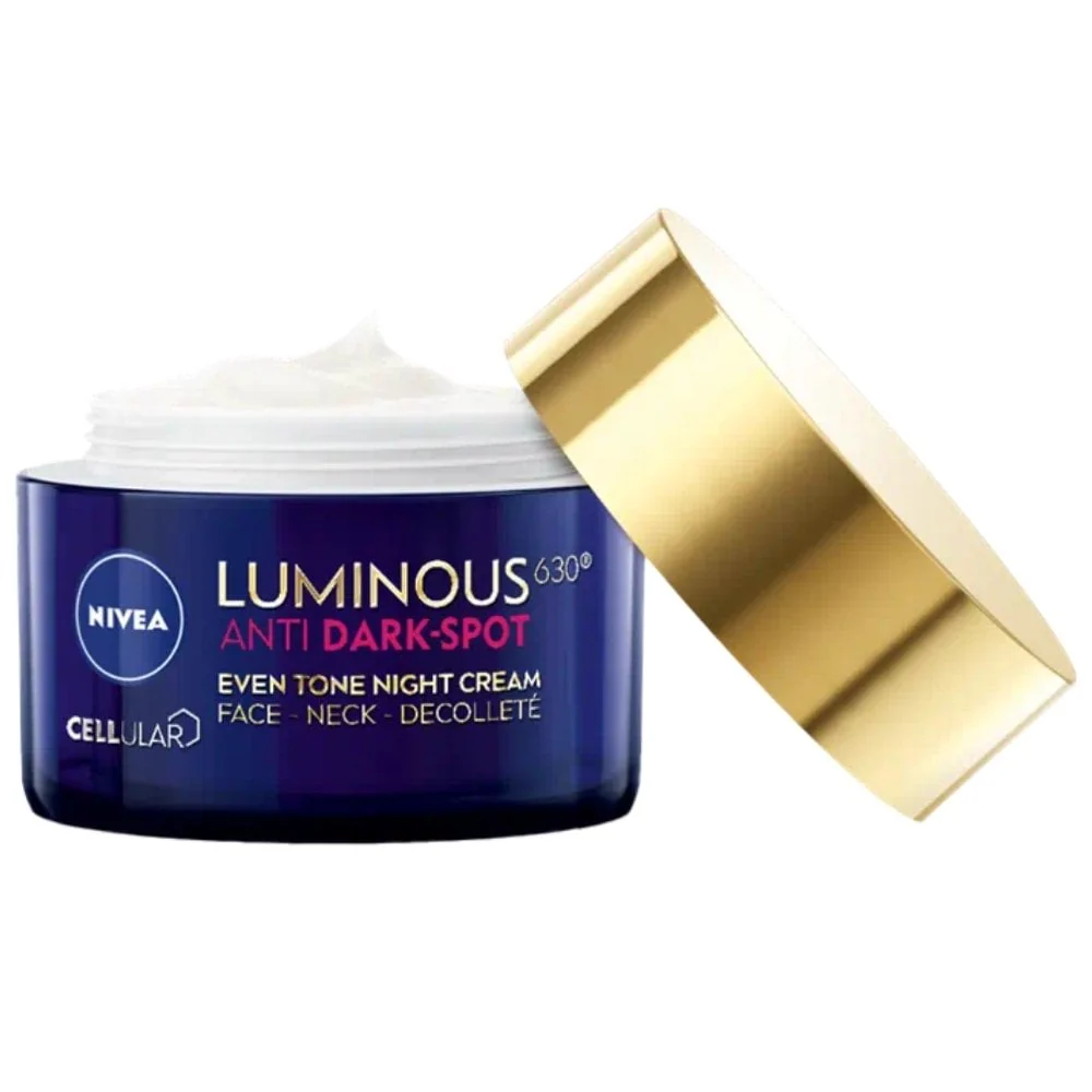 Nivea Cellular Luminous 630 Anti-Dark Spot Even Tone Night Cream 50ml - Image 3