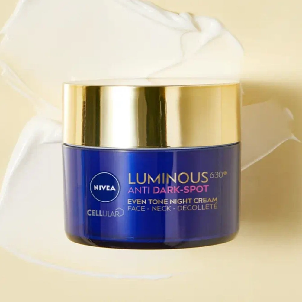 Nivea Cellular Luminous 630 Anti-Dark Spot Even Tone Night Cream 50ml - Image 7