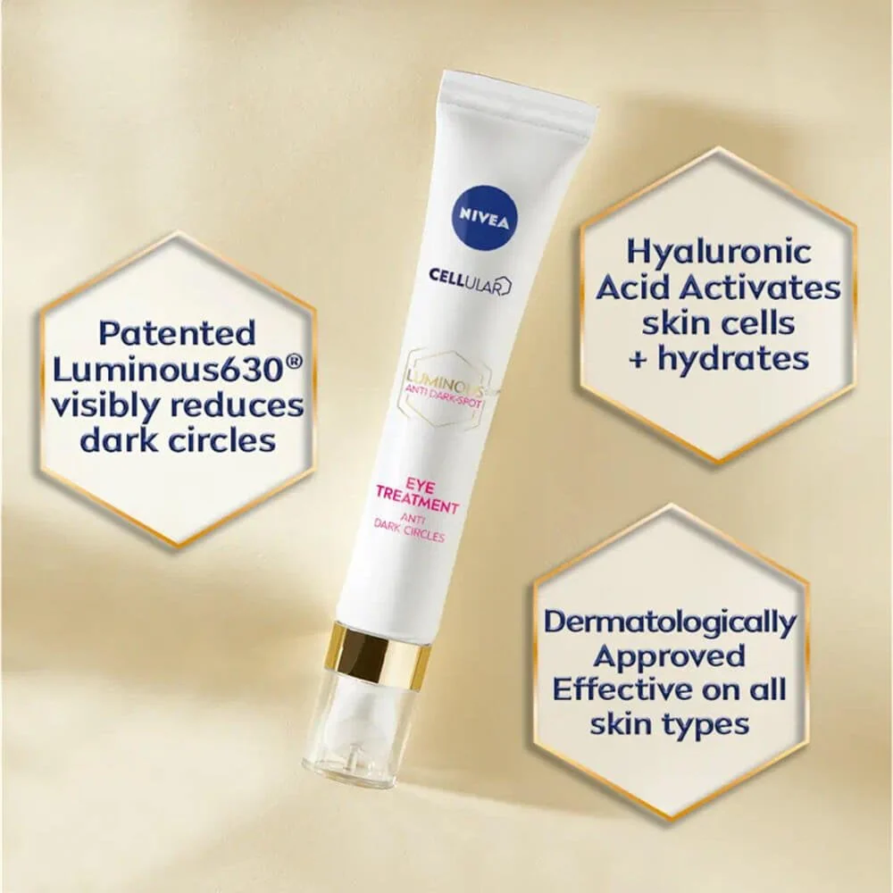 Nivea Cellular Luminous 630 Anti-Dark Spot Eye Treatment 15ml - Image 4