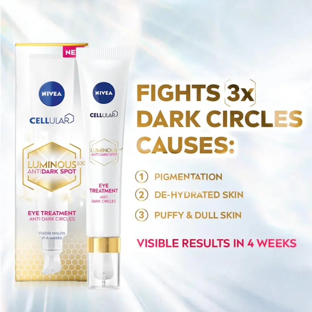 Nivea Cellular Luminous 630 Anti-Dark Spot Eye Treatment 15ml - Image 5