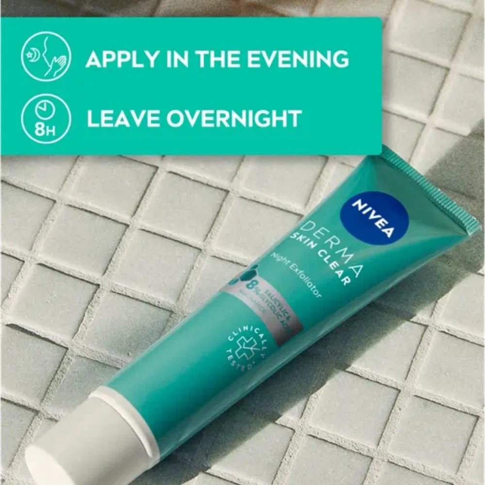 Nivea Derma Skin Clear Chemical Exfoliator 40ml - Image 3