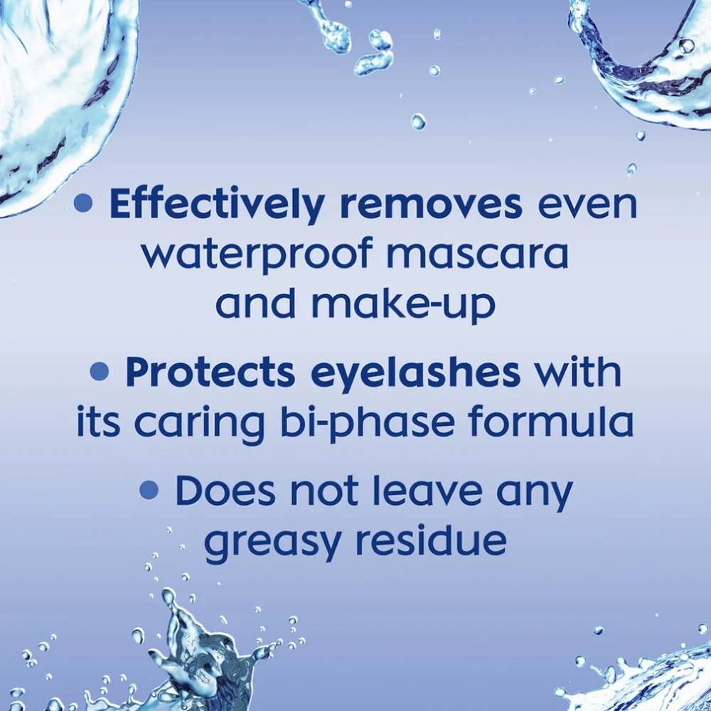 Nivea Double Effect Waterproof Eye Make Up Remover 125ml - Image 3