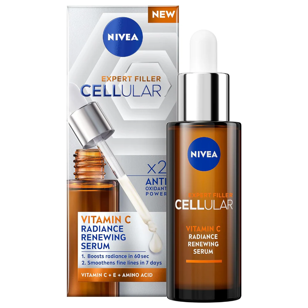 Nivea Expert Filler Cellular Vitamin C Radiance Renewing Serum 30ml - Image 2