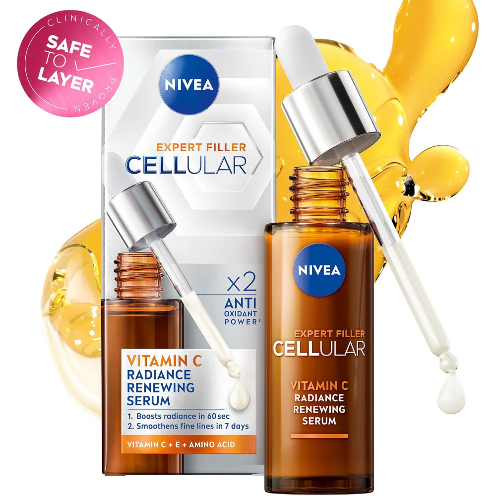 Nivea Expert Filler Cellular Vitamin C Radiance Renewing Serum 30ml - Image 6
