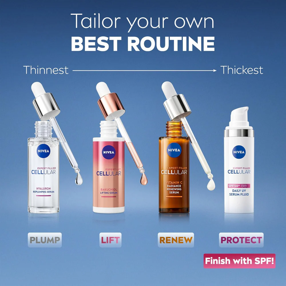 Nivea Expert Filler Cellular Vitamin C Radiance Renewing Serum 30ml - Image 7
