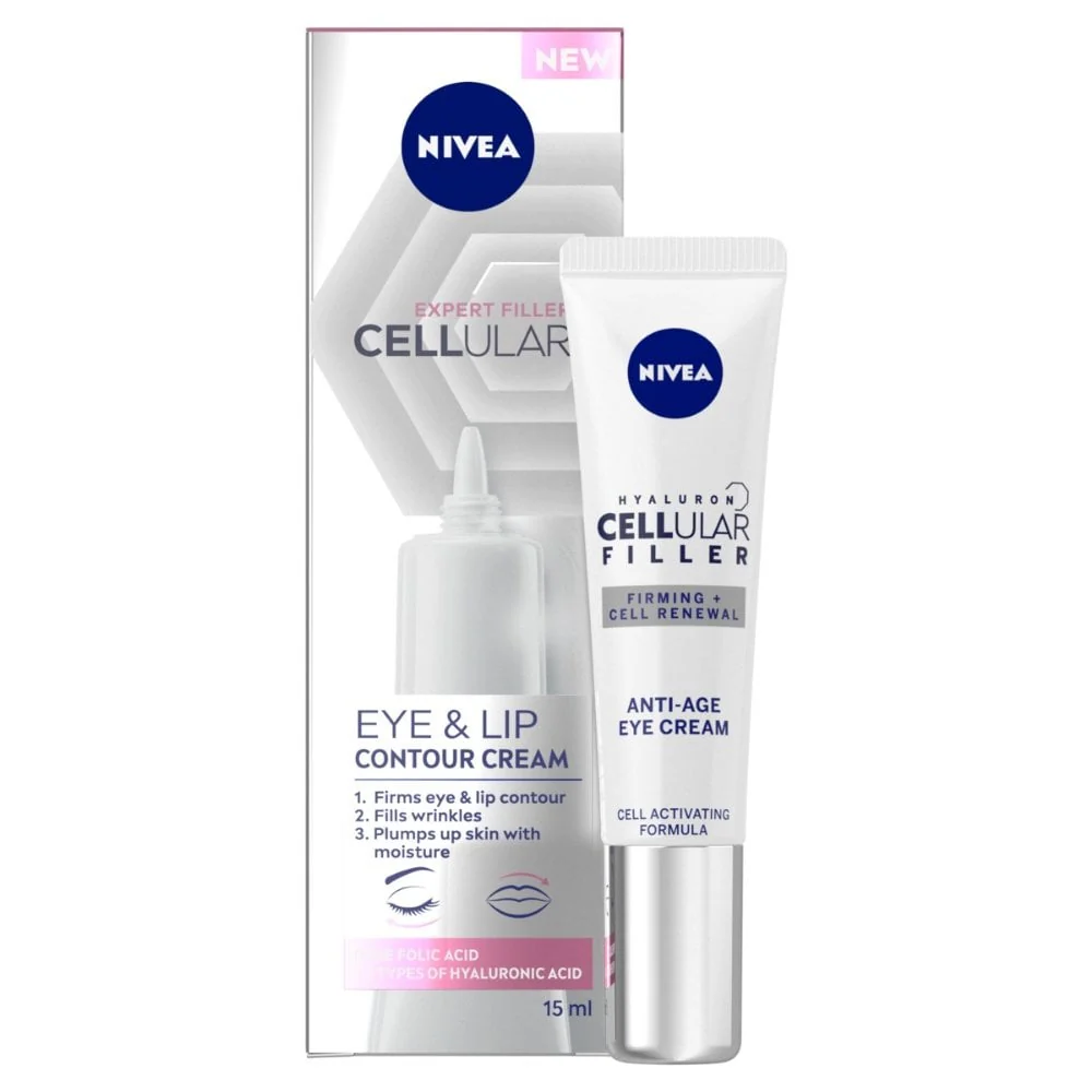 Nivea Hyaluron Cellular Filler Anti-Age Eye Cream 15ml - Image 2
