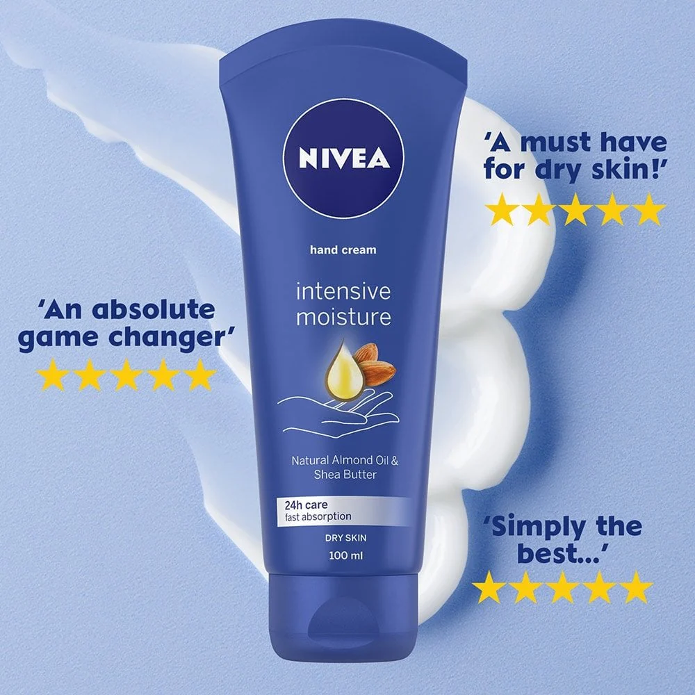 Nivea Intensive Moisture Hand Cream 100ml - Image 2