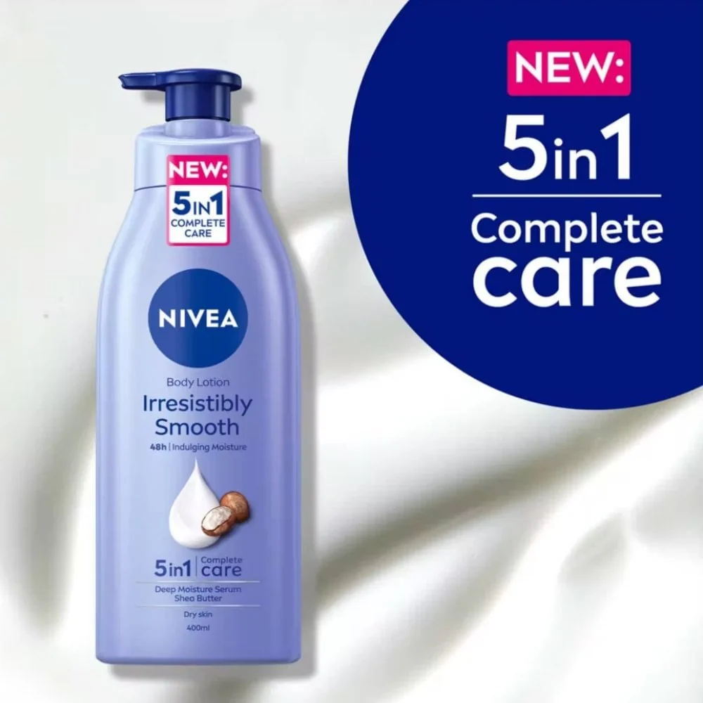 Nivea Irresistibly Smooth Body Lotion 400ml - Image 2