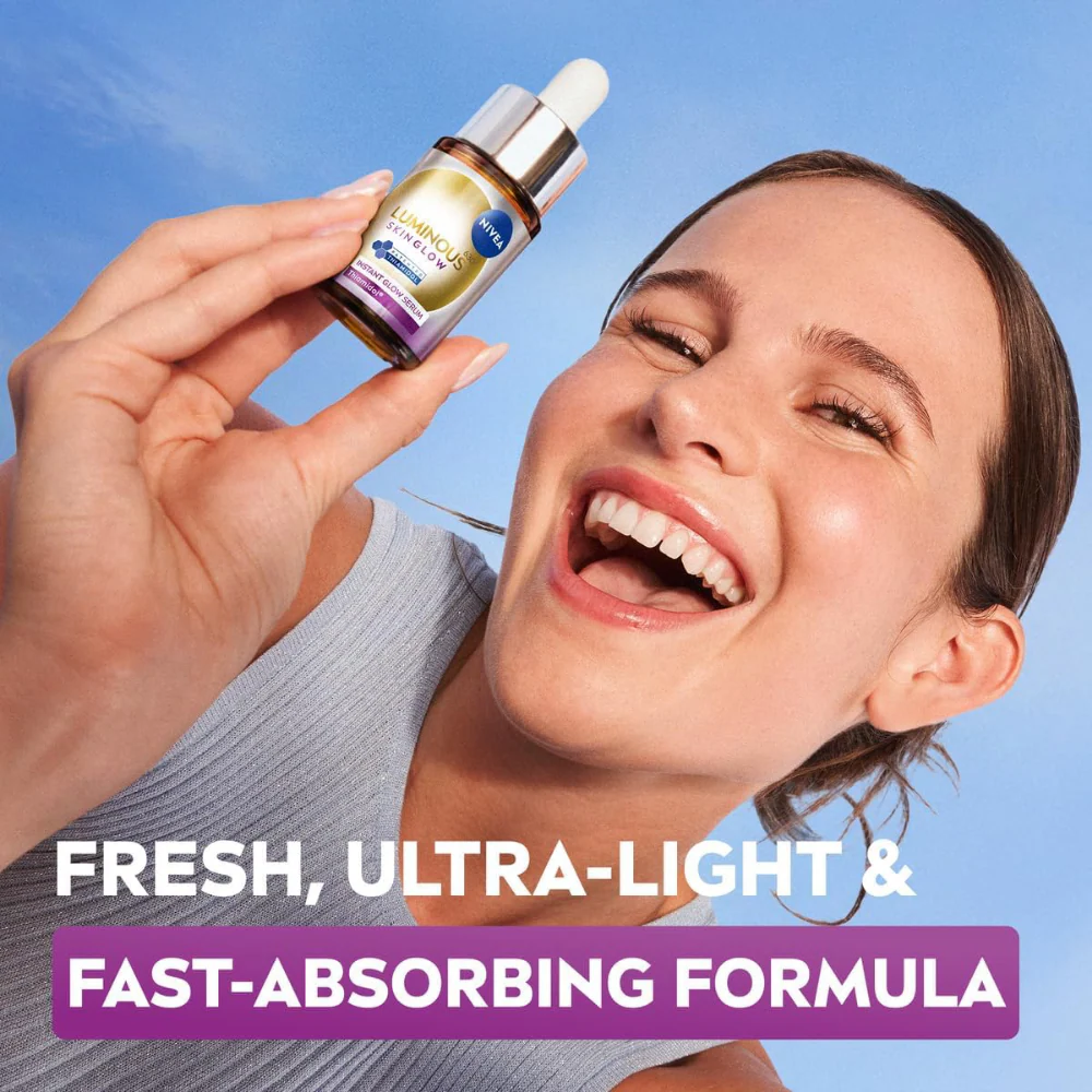 Nivea Luminous 630 Instant Glow Serum 15ml - Image 6