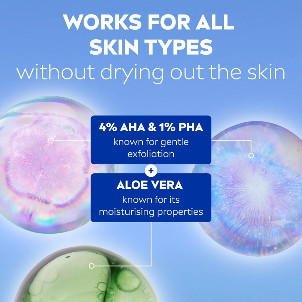 Nivea Luminous 630 Skin Glow Daily Liquid Exfoliant 100ml - Image 6