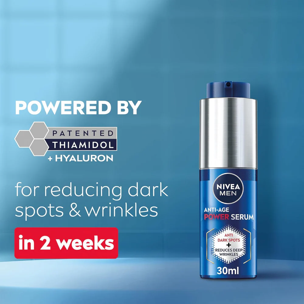 Nivea Men Anti-Age 2-In-1 Power Face Serum 30ml - Image 10