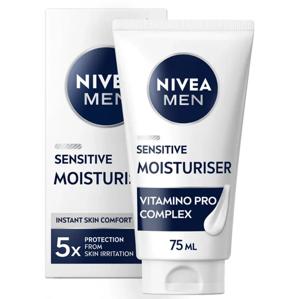 Nivea Men Sensitive Face Moisturiser 75ml - Image 2