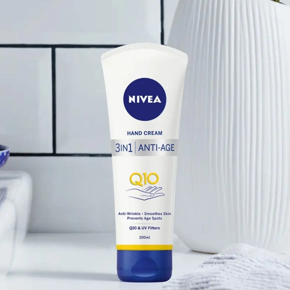 Nivea Q10 3 In 1 Hand Cream 100ml - Image 2