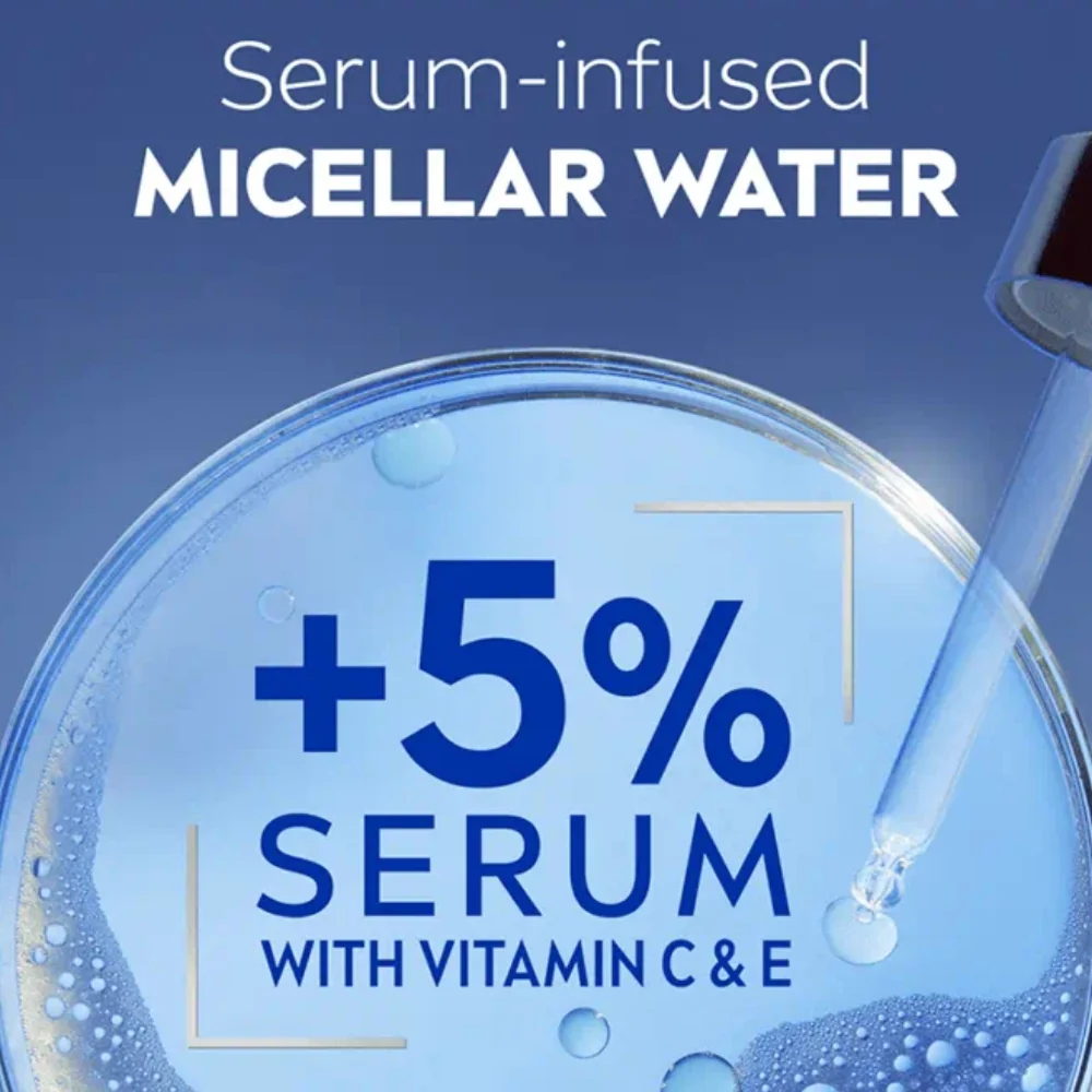 Nivea Skin Glow Serum Infused Micellar Water 400ml - Image 3