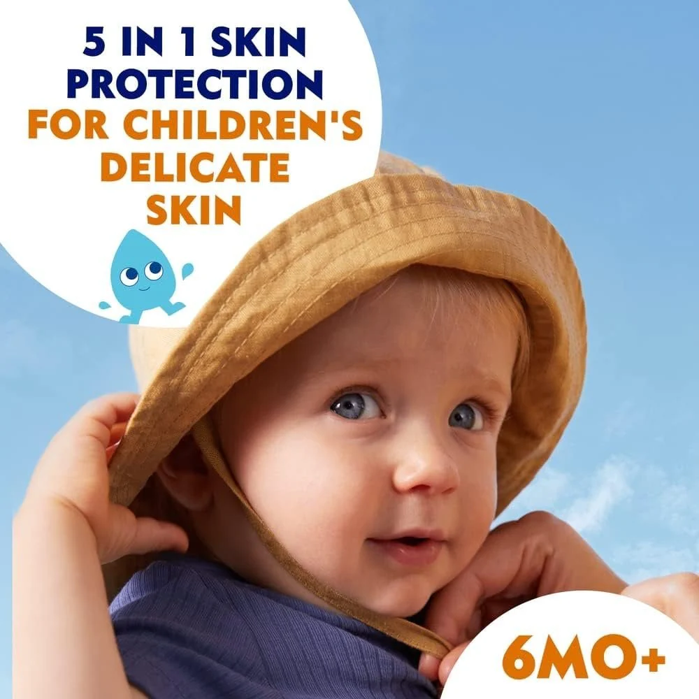Nivea Sun Babies & Kids Sensitive Protect Sun Cream Spray SPF50+ 200ml - Image 3