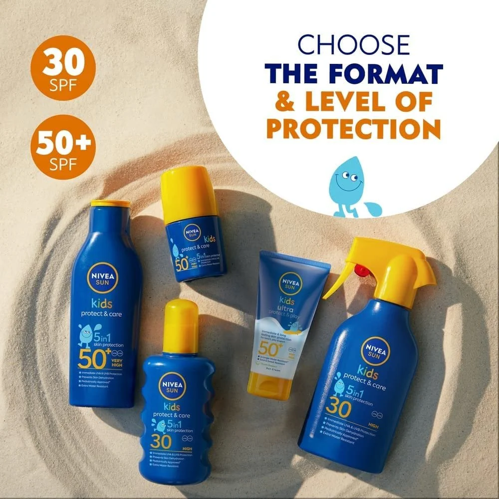 Nivea Sun Kids Ultra Protect & Play Sun Cream SPF50+ 150ml - Image 4