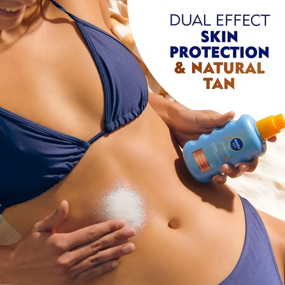 Nivea Sun Protect & Bronze Sun Cream Spray SPF30 200ml - Image 3