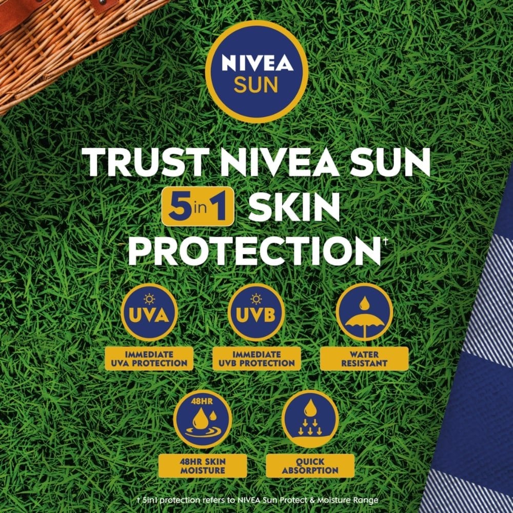 Nivea Sun Protect & Moisture Lotion SPF30 200ml - Image 3