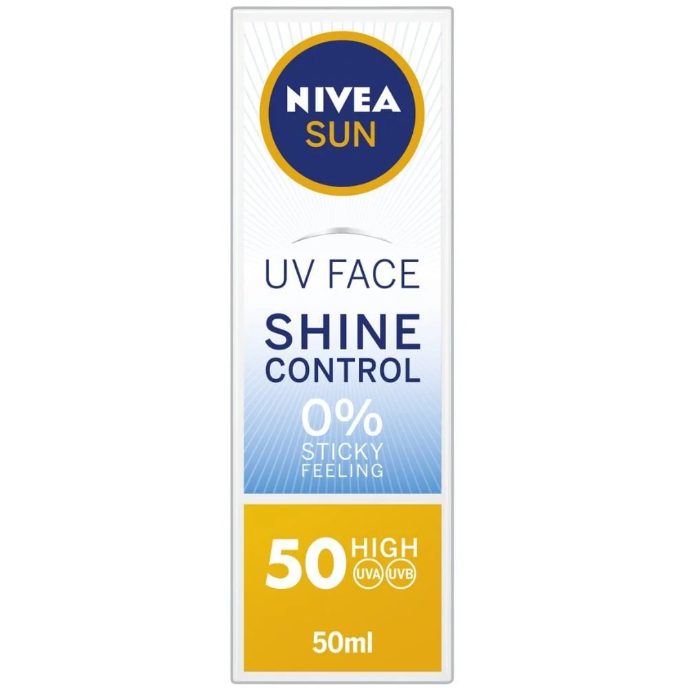 Nivea Sun UV Face Shine Control Mattifying Effect SPF50 50ml - Image 2