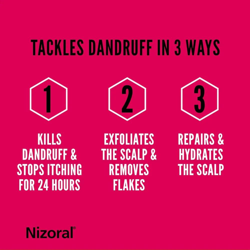 Nizoral Anti-Dandruff Shampoo 60ml - Image 4