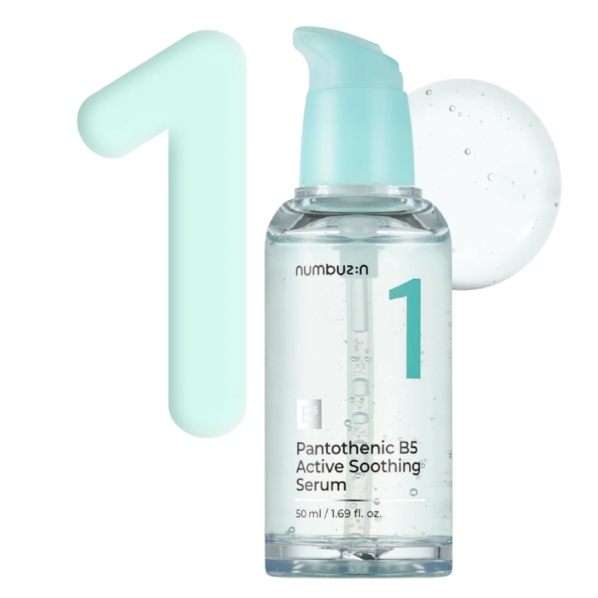 Numbuzin No. 1 Pantothenic B5 Active Soothing Serum 50ml - Image 2
