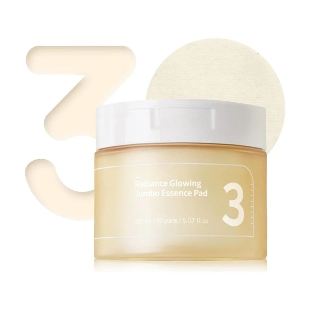 Numbuzin No. 3 Radiance Glowing Jumbo Essence Pad x70 - Image 2