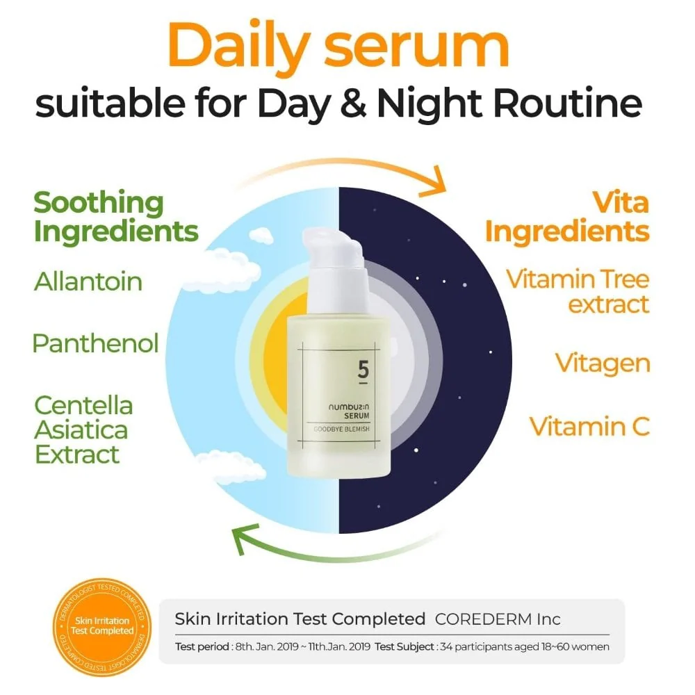 Numbuzin No. 5 Goodbye Blemish Serum 50ml - Image 6