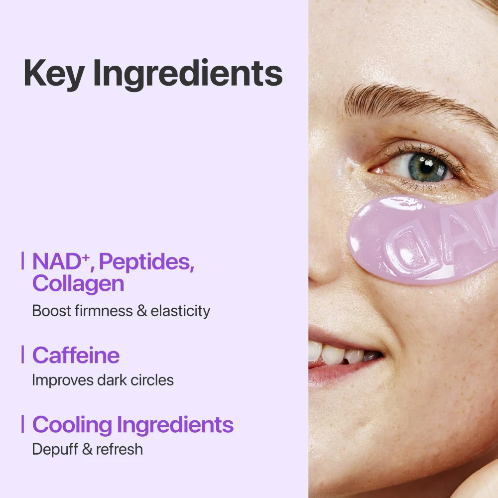 Numbuzin No. 9 NAD+ Collagen Under Eye Patches 5 Pairs - Image 4