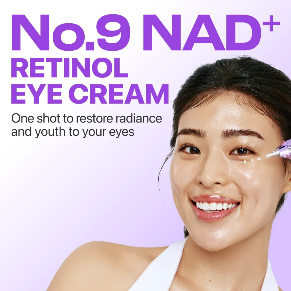 Numbuzin No. 9 NAD+ Retinol Volumetox Eye Cream 10ml - Image 4