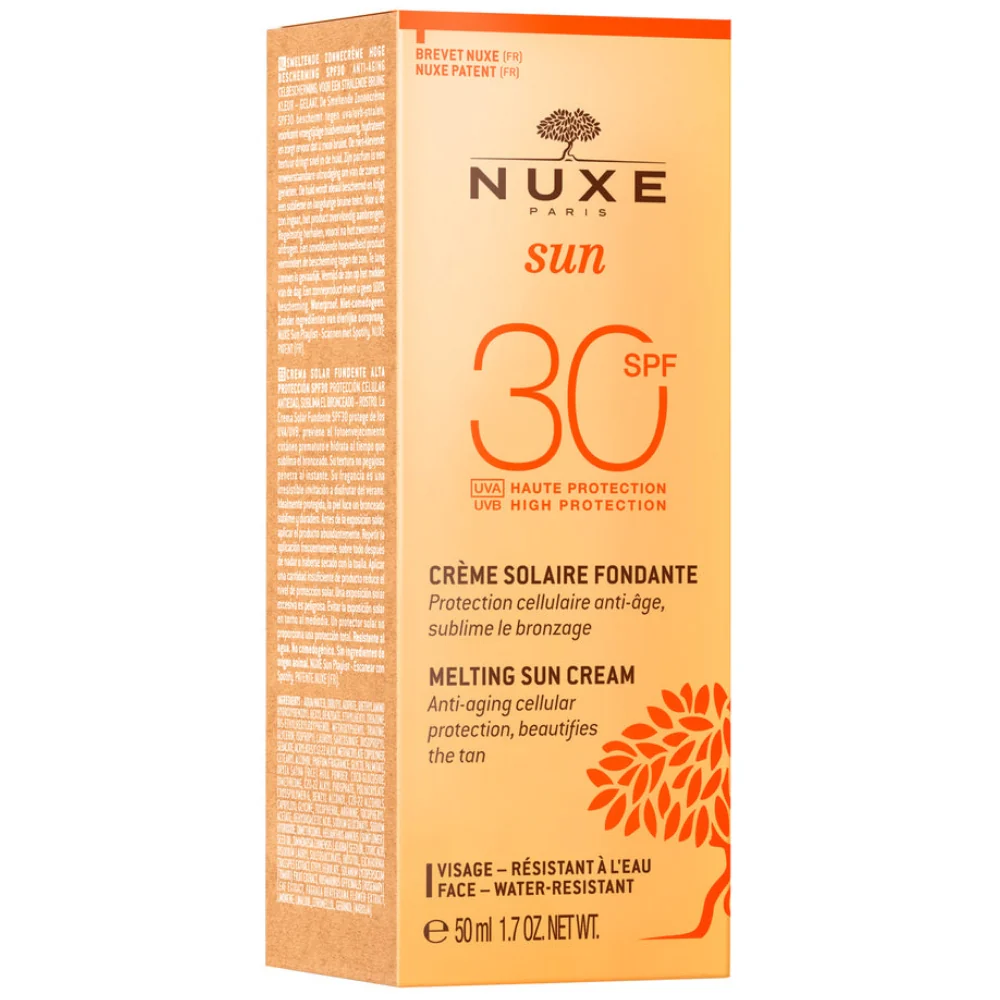 Nuxe Sun Melting Facial Sun Cream SPF30 50ml - Image 2
