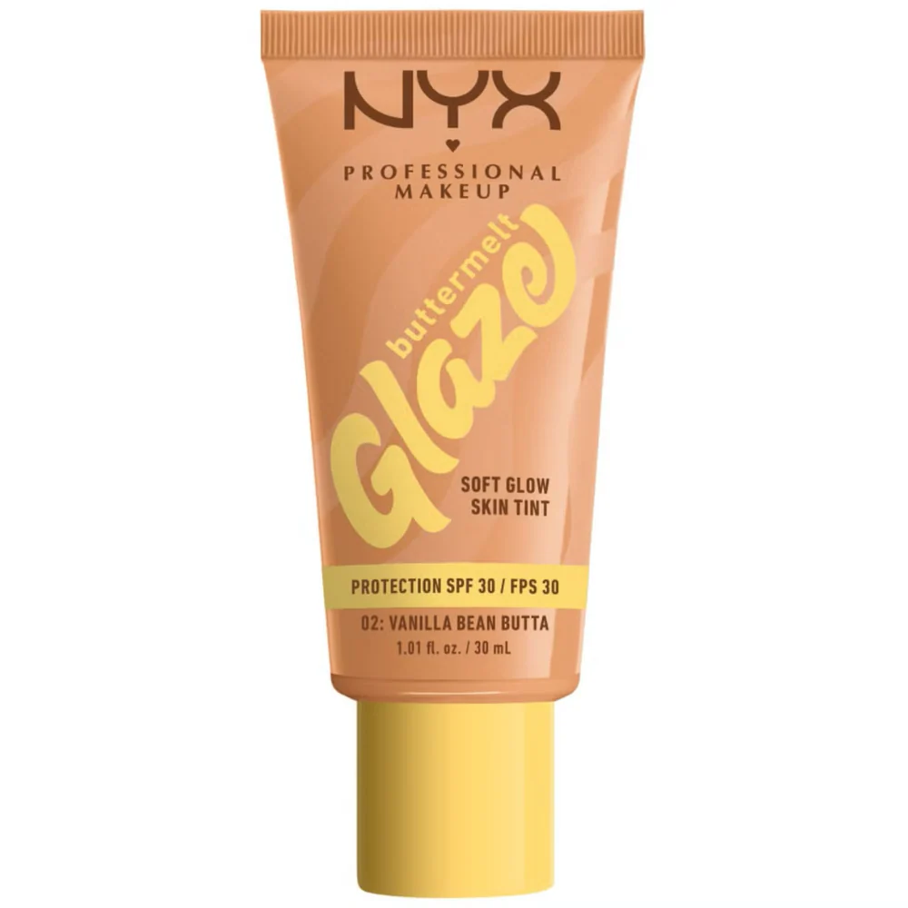 NYX Professional Makeup Buttermelt Glaze Soft Glow Skin Tint+ SPF30 30ml - Image 3