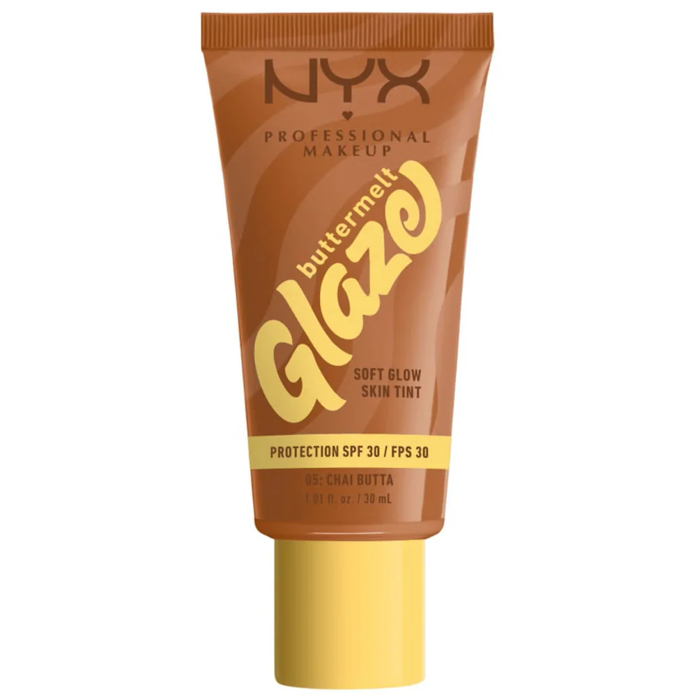 NYX Professional Makeup Buttermelt Glaze Soft Glow Skin Tint+ SPF30 30ml - Image 6