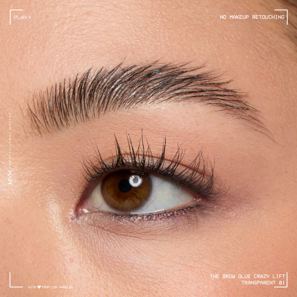 NYX Professional Makeup The Brow Glue Crazy Lift Transparent 7ml - Image 9