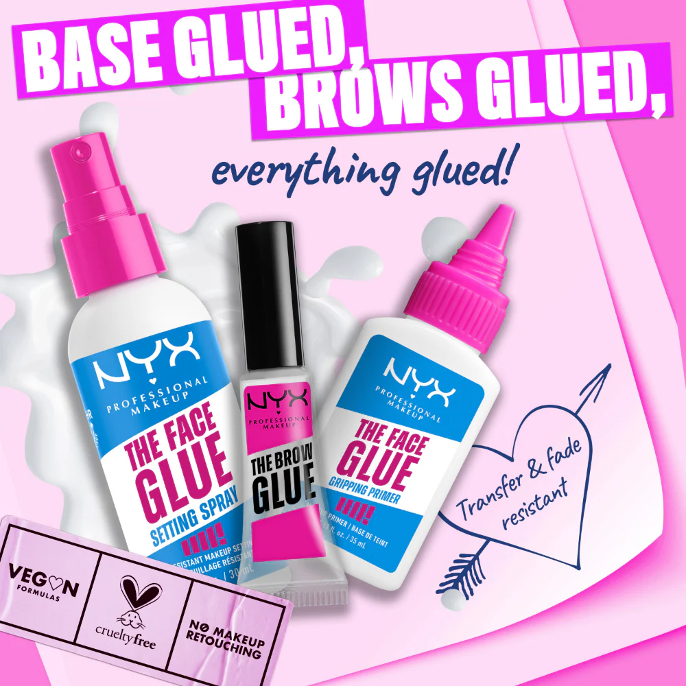 NYX Professional Makeup The Face Glue Gripping Makeup Primer 35ml - Image 9