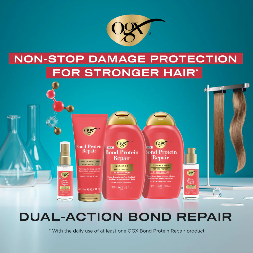 OGX Bond Protein Repair 1-Minute Treatment Mask 200ml - Image 4
