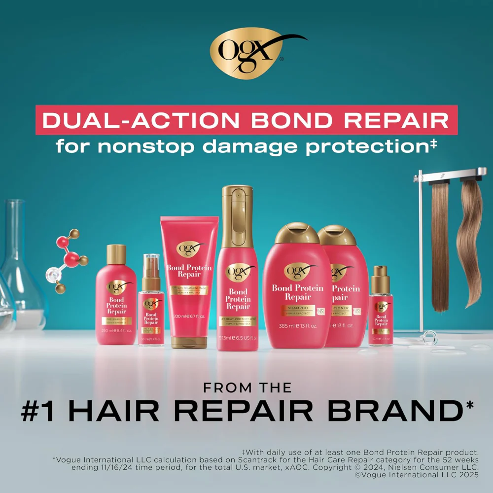 OGX Bond Protein Repair Leave-in Conditioning Mist 193ml - Image 6