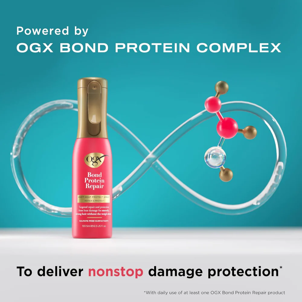 OGX Bond Protein Repair Leave-in Conditioning Mist 193ml - Image 8