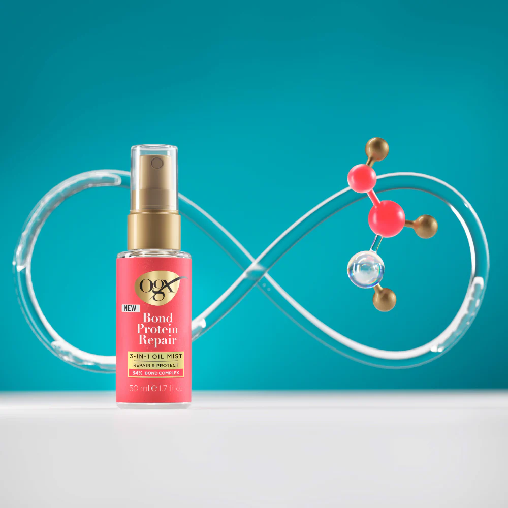 OGX Bond Protein Repair & Protect 3-In-1 Oil Mist 50ml - Image 6
