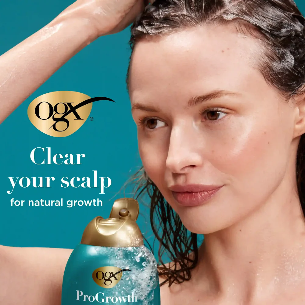 OGX ProGrowth + Peptide Shampoo 385ml - Image 2