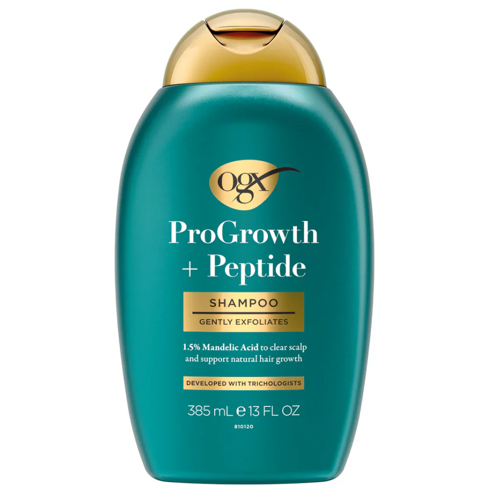 OGX ProGrowth + Peptide Shampoo & Conditioner Twin 2 x 385ml - Image 2