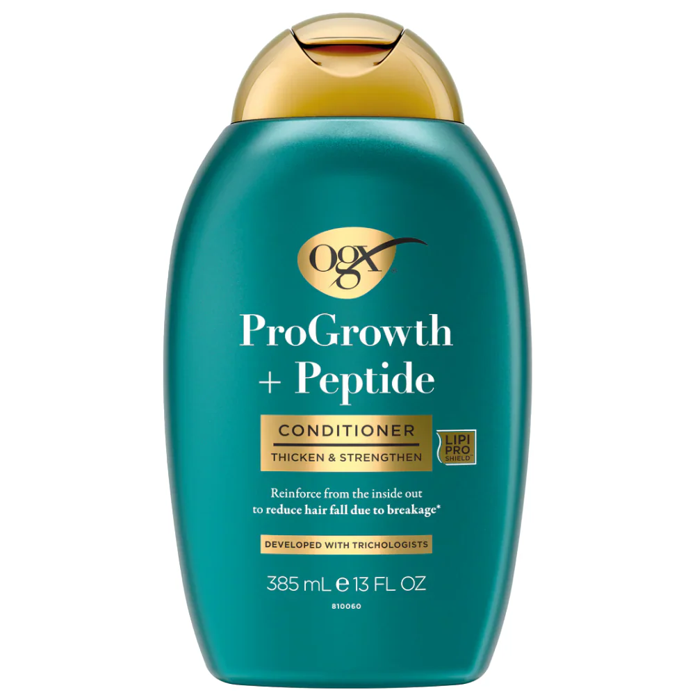 OGX ProGrowth + Peptide Shampoo & Conditioner Twin 2 x 385ml - Image 3
