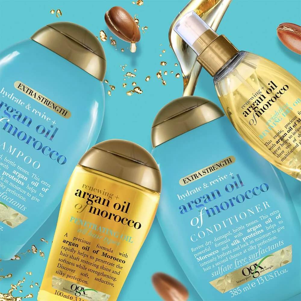 OGX Renewing+ Argan Oil Of Morocco Weightless Reviving Dry Oil 118ml - Image 5