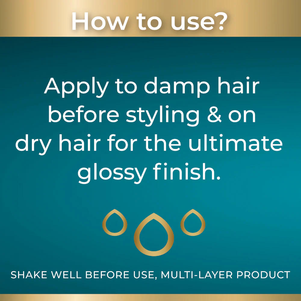 OGX Rescue Fusions 24h Frizz Control Smooth & Sleek Oil 50ml - Image 8