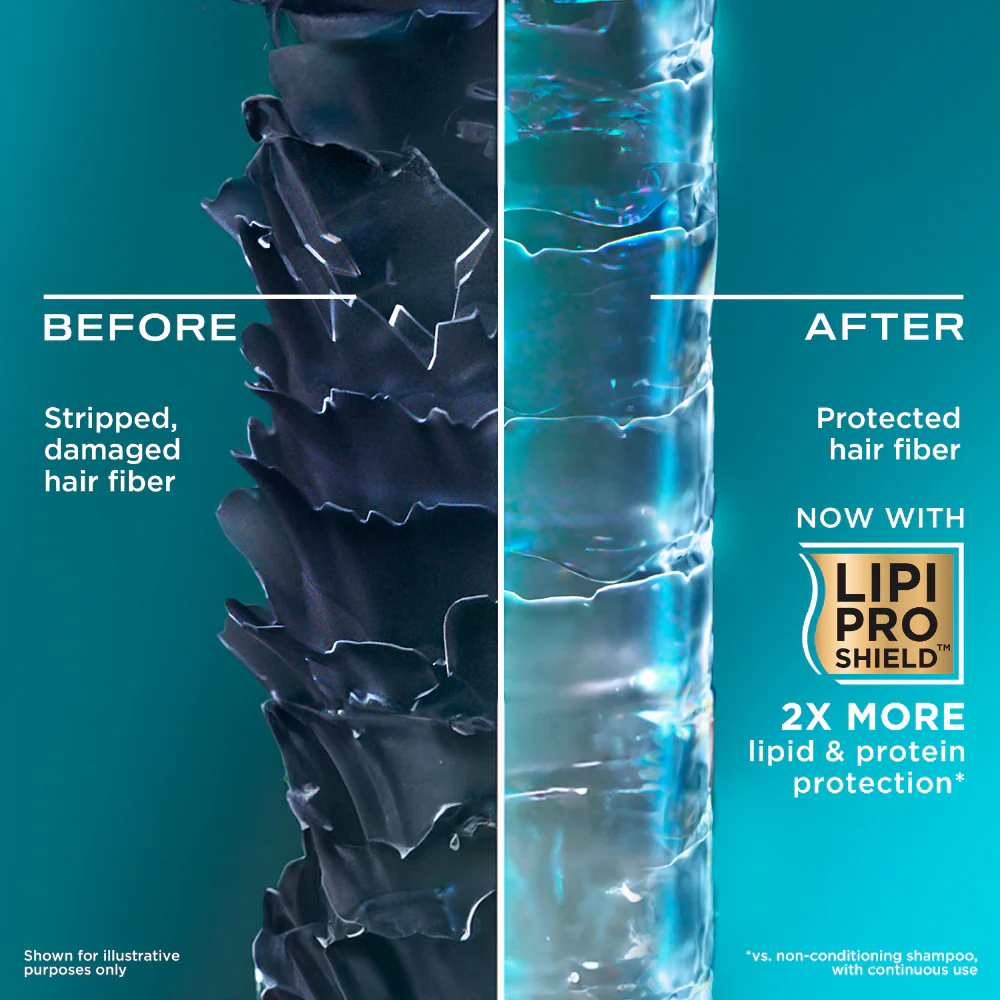 OGX Rescue Fusions Hyaluronic Acid & Pro-Vitamin B5 Hydrating Conditioner 385ml - Image 5