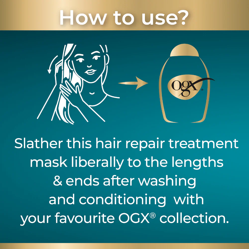 OGX Rescue Fusions Intense Hydration Recovery Hair Mask 285ml - Image 6
