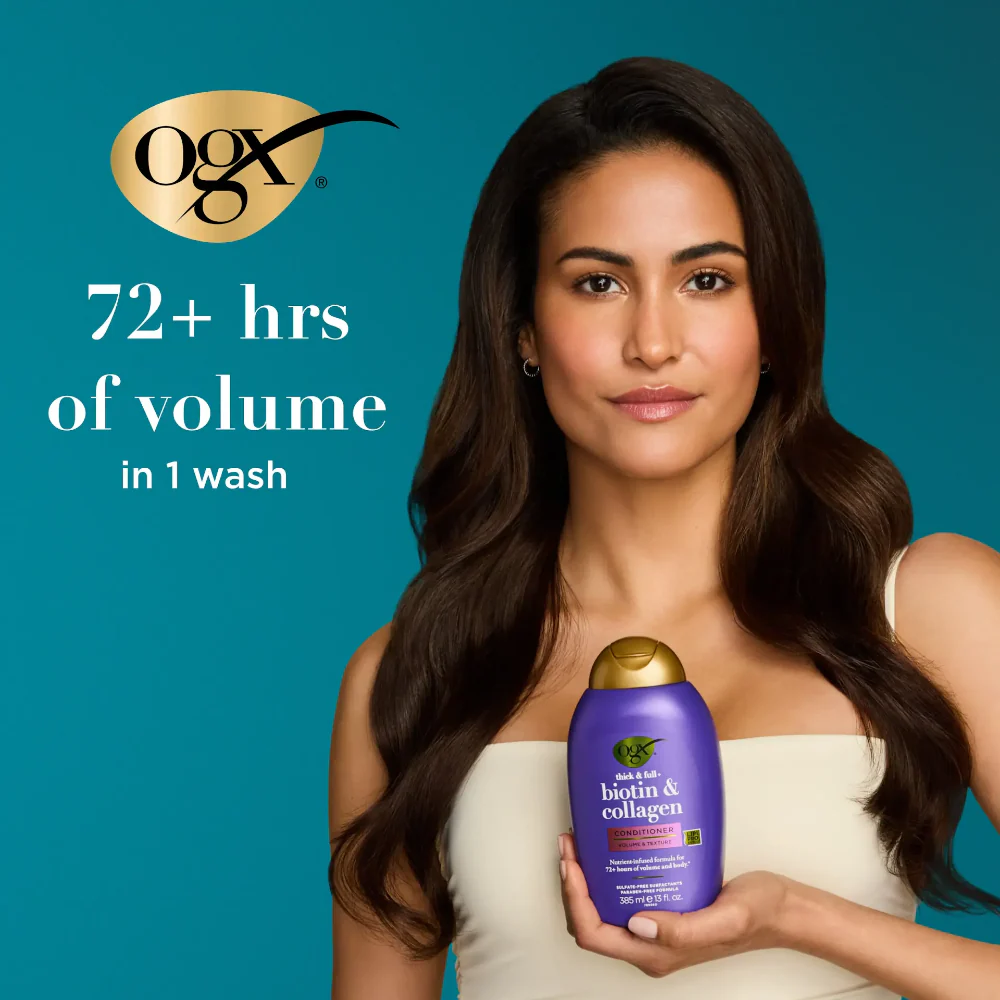 OGX Thick & Full+ Biotin & Collagen Volume Conditioner 385ml - Image 2