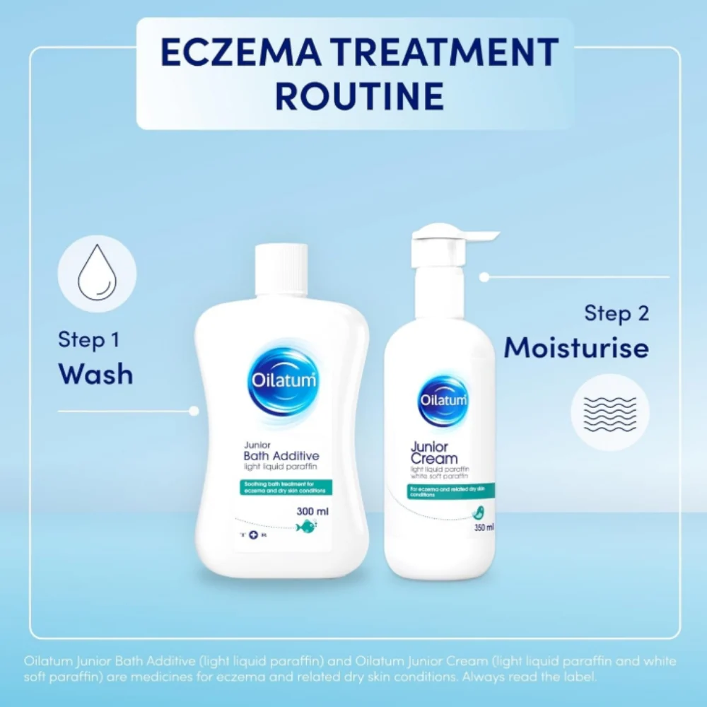 Oilatum Junior Bath Additive for Eczema & Dry Skin 300ml - Image 7