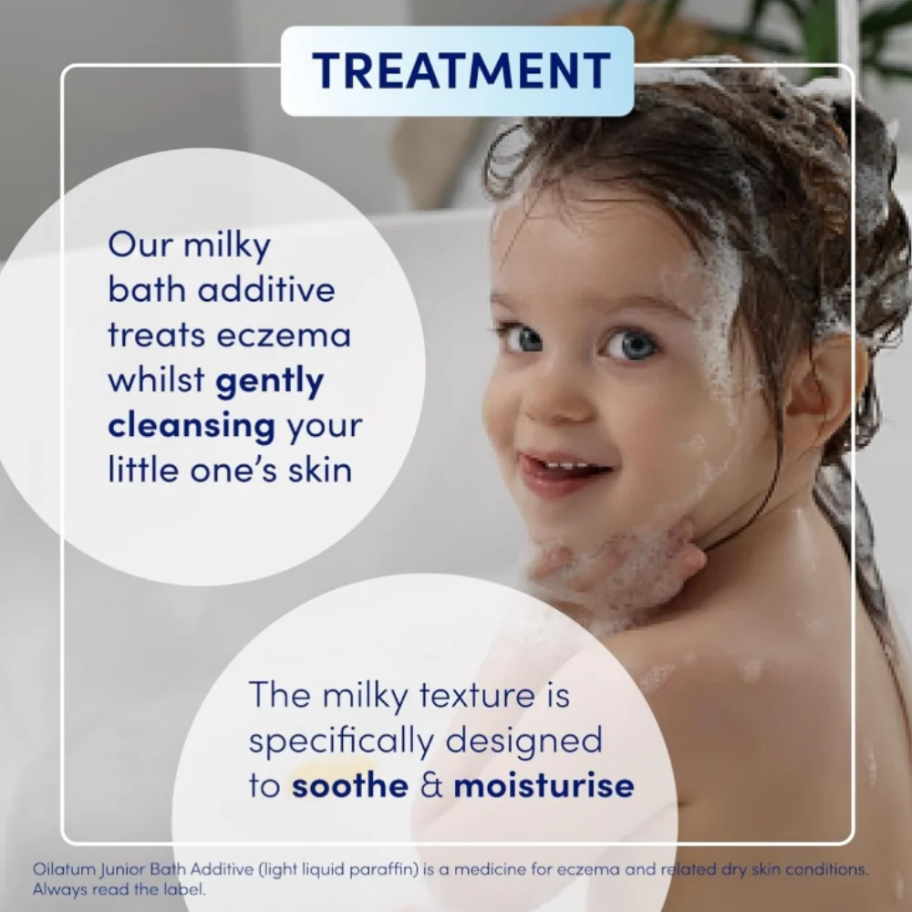 Oilatum Junior Bath Additive for Eczema & Dry Skin 600ml - Image 4
