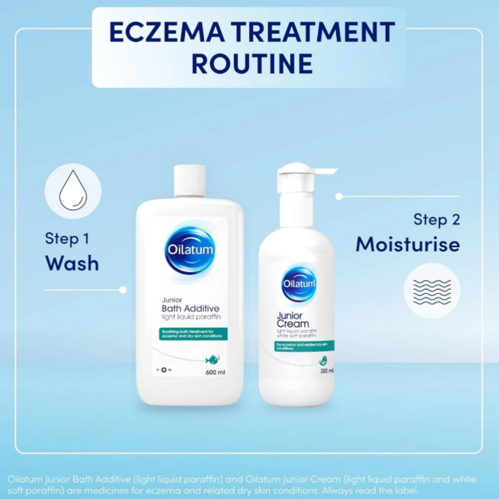 Oilatum Junior Bath Additive for Eczema & Dry Skin 600ml - Image 7