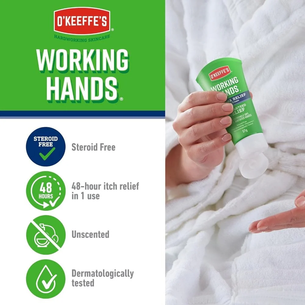 O'Keeffe's Clinical Hand Eczema Relief Hand Cream 57g - Image 3